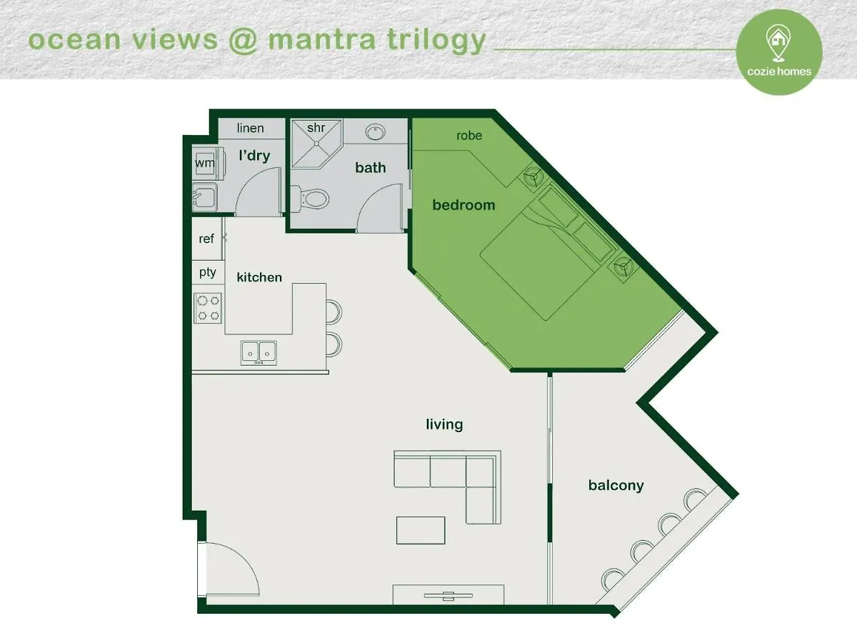 Ocean Views At Mantra Trilogy Apartment Cairns 0*,